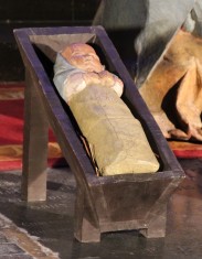 Crèche dans la cathédrale de Reims -Oeuvre de Paul Bialais