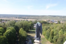 Mémorial de Dormans - Champagne - La statue de l'archange saint Michel