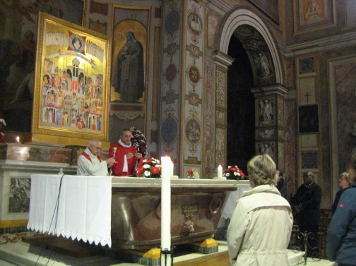 Messe à San Bartolomeo all'Isola Rome 2019